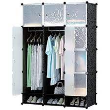 3 column plastic wardrobe